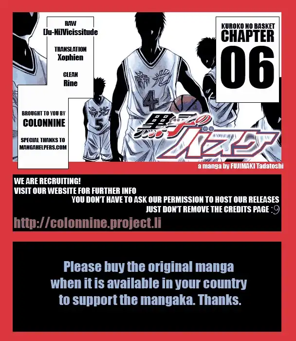 Kuroko no Basket Chapter 6 20